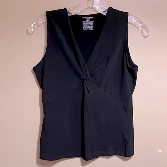 006 JONES NEW YORK SPORT Black Knot Tank Top - Small - Picture 3 of 8